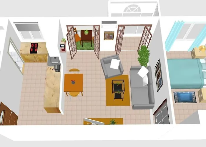 Apartamento \'Mini Jungle\' En El Corazon De Cadiz